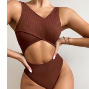 one piece cut out swimsuit- never worn